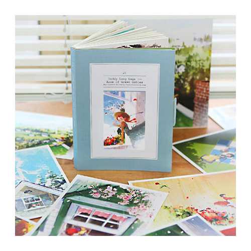 Indigo The fairy tale story illustration postcard book - Kim ji hyuk