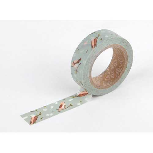 Dailylike 0.59X11yd deco Masking tape single - cozy bird