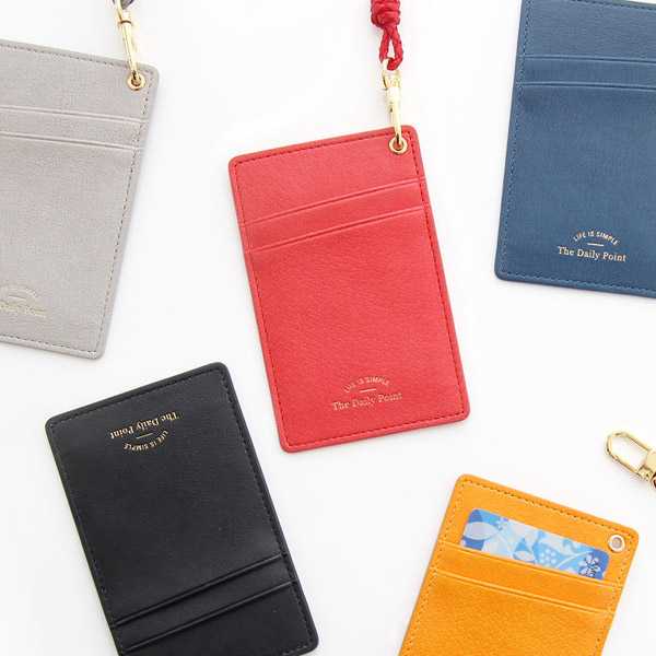Gunmangzeung Life is simple flat card holder case