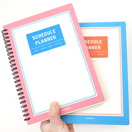 2Young Wirebound undated schedule planner