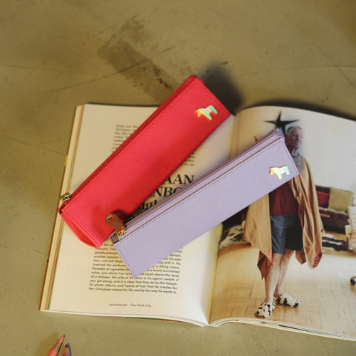 Donbook Pony handmade triangle pencil case D ver.2