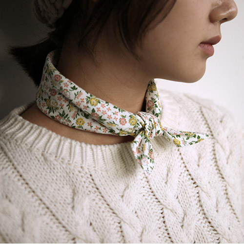 Dailylike Pattern cotton handkerchief hankie