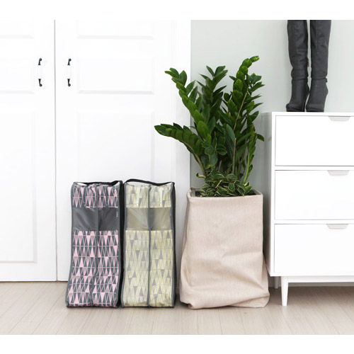 UIT Pastel scandic heel long boots storage bag dust-proof cover