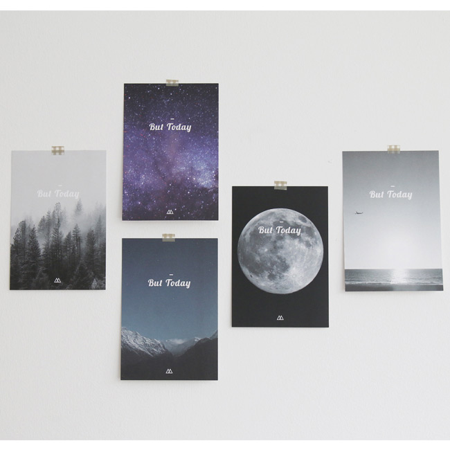 PlanD Second mansion but today design message card