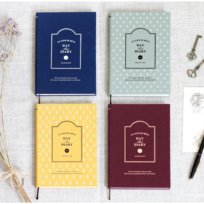 2016 Iconic Un jour de reve day dated diary scheduler 2016 Iconic Un jour de reve day dated diary scheduler