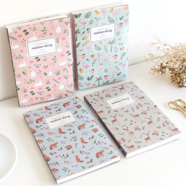 2016 PlanD Mellow vintage undated diary scheduler
