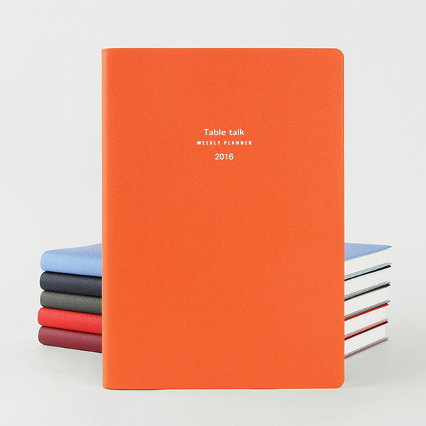 2016 Antenna shop Table talk A5 dated weekly planner scheduler