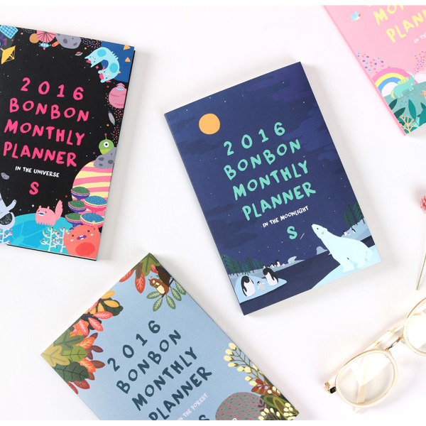 2016 Wanna This Bon bon small dated monthly planner