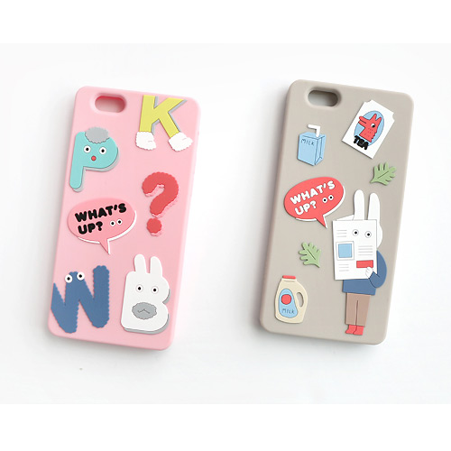 Romane Brunch brother cute jelly iPhone 6/6S case