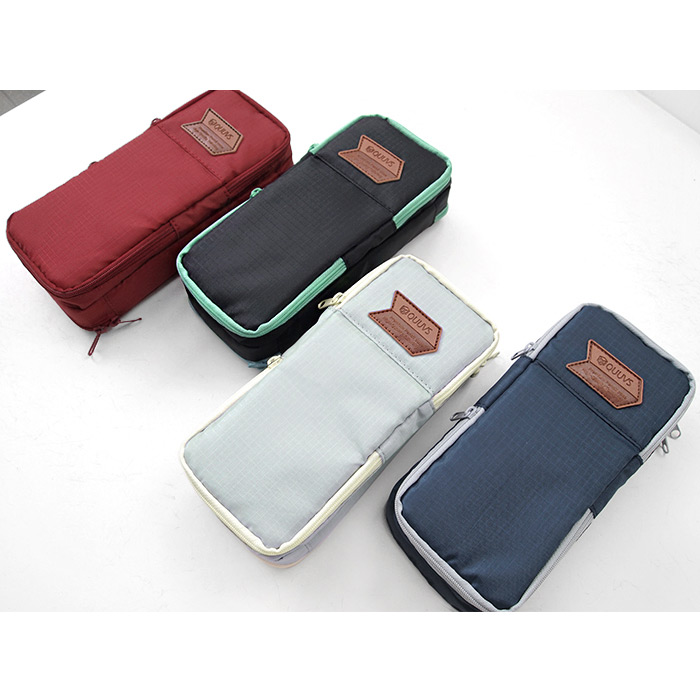 2Young Multi pocket zip around pencil pouch