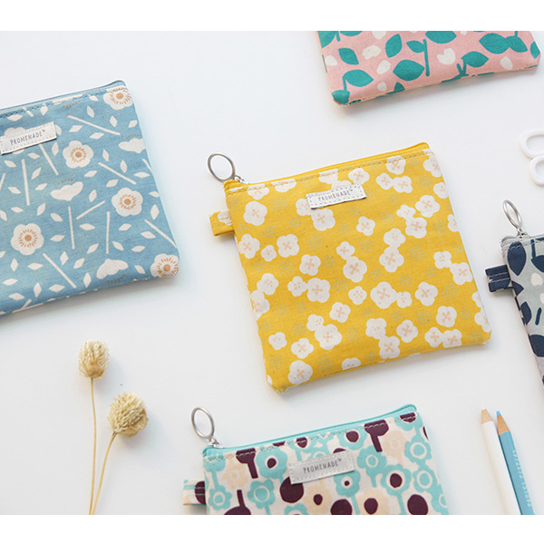 Livework Bonne promenade pattern small pouch