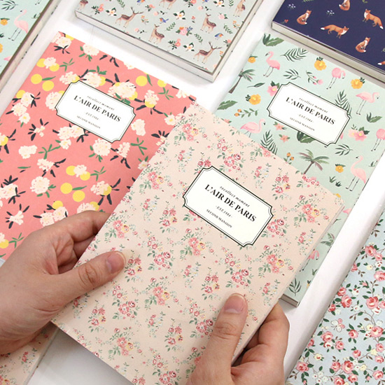 2017 Second mansion Mellow pattern undated diary scheduler