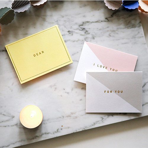Dailylike Present your heart folding card
