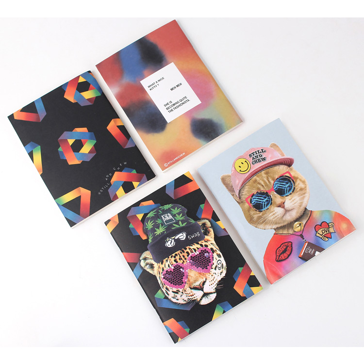 Still and Chew Fashionable animal one month undated diary