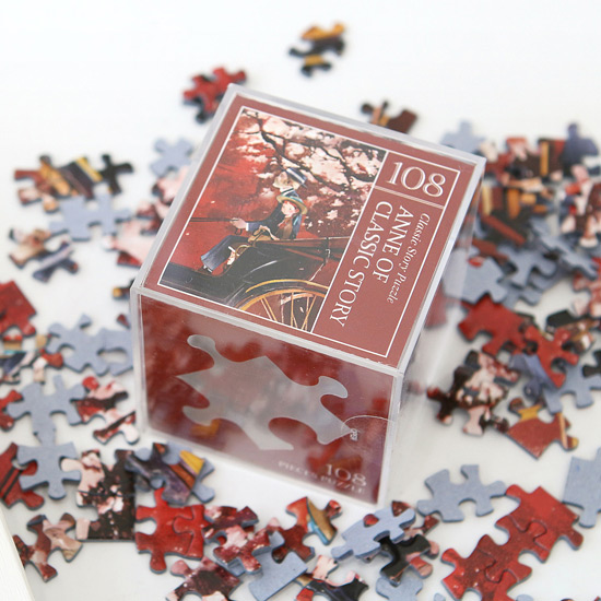 Anne of classic story 108 piece jigsaw puzzle - Red