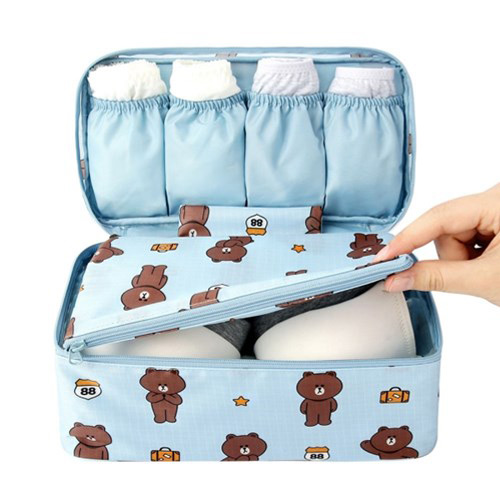 Line friends travel pouch bag for underwear and bra