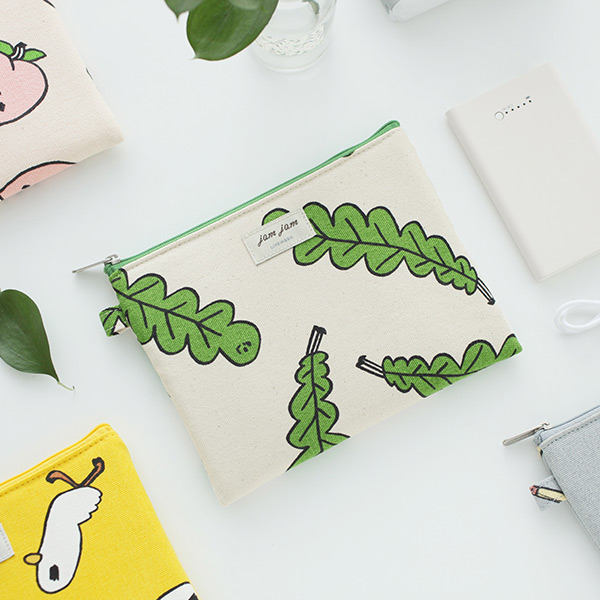 Jam Jam toilon pattern rectangular pouch