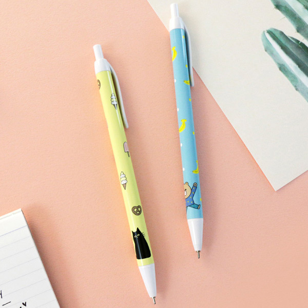 Hey buddy black ballpoint pen 0.7mm