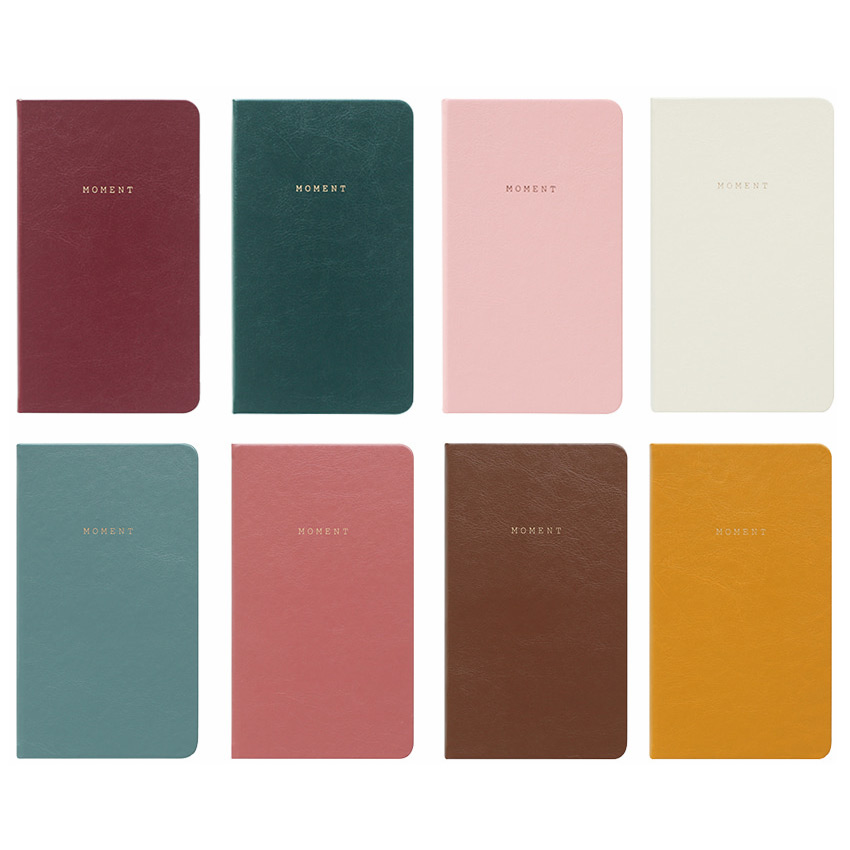 Moment small undated daily diary scheduler