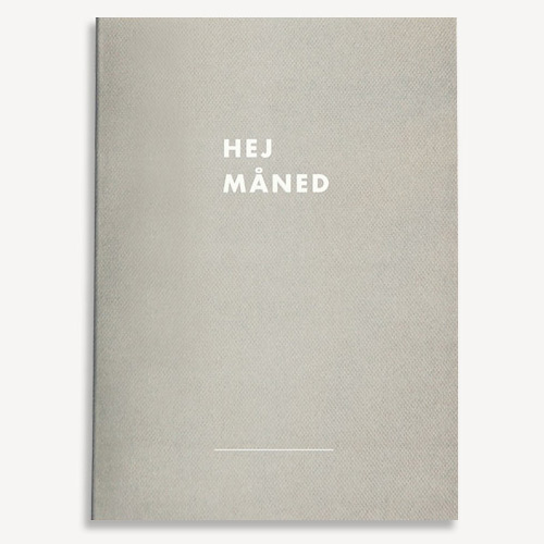 Hej maned B5 undated monthly planner scheduler