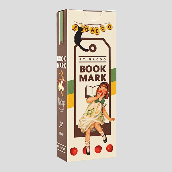 アールデコ フラッパー ブックマーク Vintage Bookmark Pack - 28 Unique Designs for Book Lovers