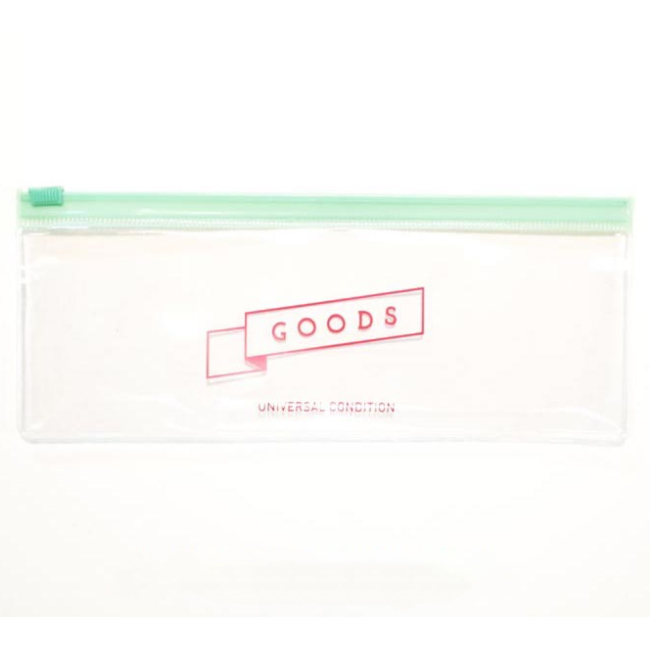 Goods transparent clear zip lock pouch