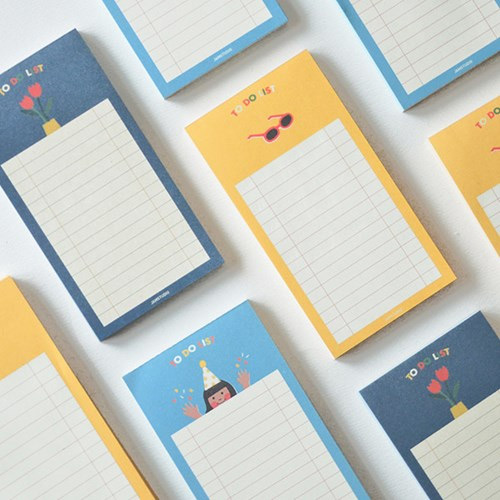 Jam to do list notepad