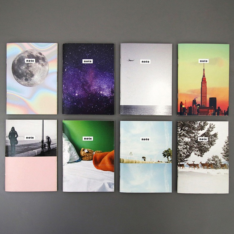 Photograph mini small lined notebook