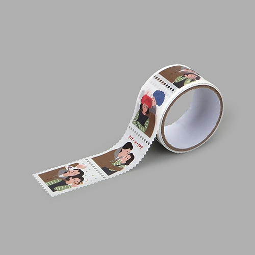 Photo booth deco single stamp masking tape