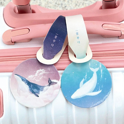 Dreaming travel luggage name tag