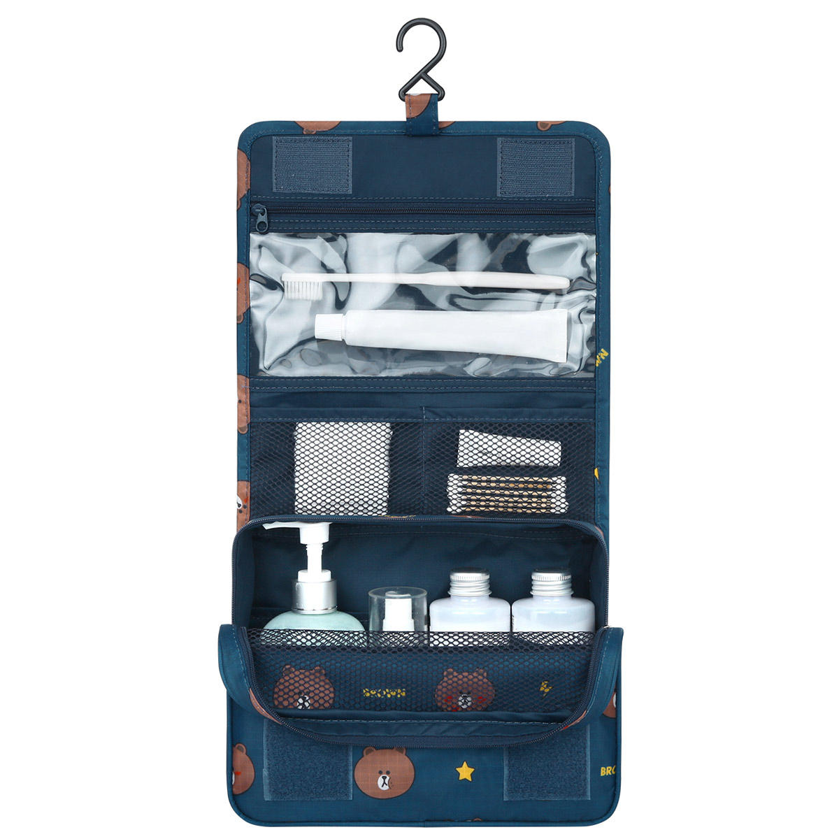 hanging toiletry travel bag