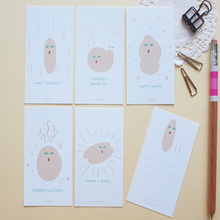 Mua Mua small message card