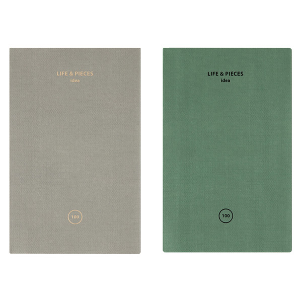 Life and pieces small idea blank notebook