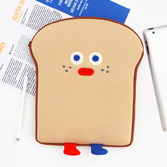 ROMANE Brunch brother toast tablet PC iPad 11inches zip pouch