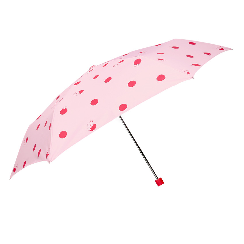 Line friends hanging ultralight 3 fold umbrella