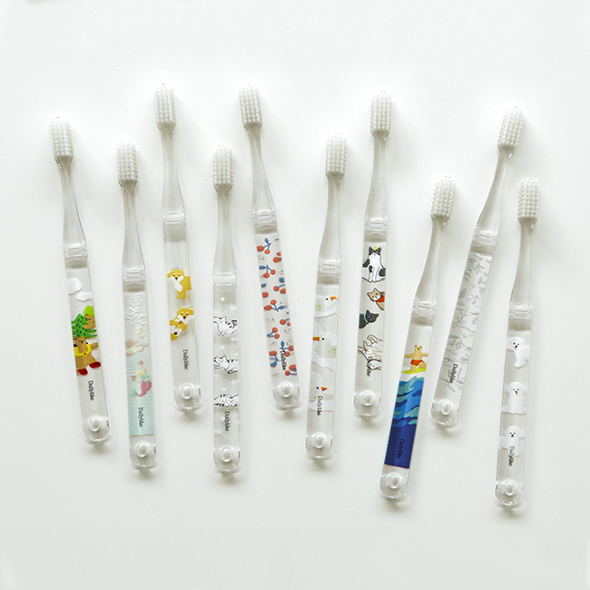 Colorful illustration daily toothbrush