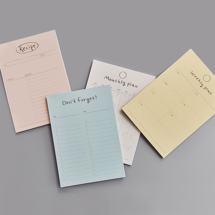 gyou Component B6 memo writing notepad