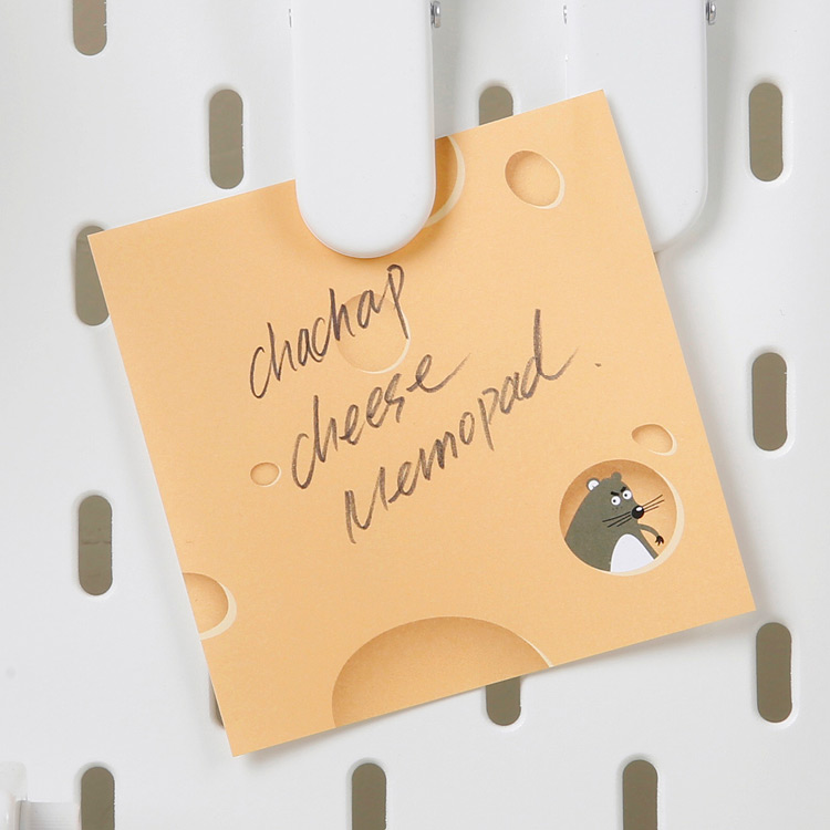 Chachap Cheese 100 sheets notes writing memopad