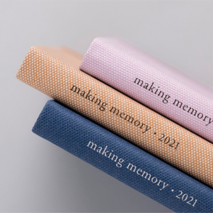 Detail of 2020 Making memory A5 dated weekly planner