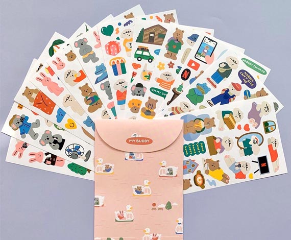 Korean Cute Stationery Accessories School Supplies Gift