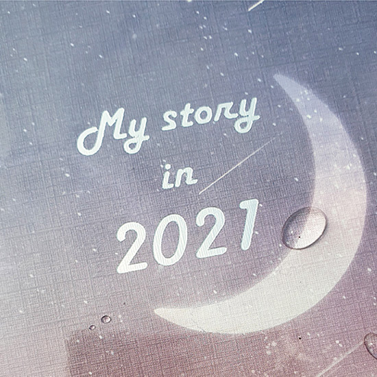 PVC cover - PLEPLE 2021 My story dated weekly planner scheduler