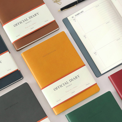 Indigo 2021 Official dated weekly diary planner