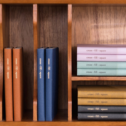 Memory's Threaded Notebook Byfulldesign Making memory small and wide grid notebook