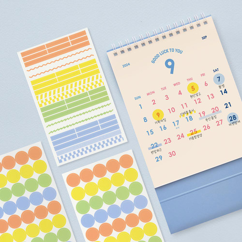 Antenna Shop Table Talk Colorful Clear Stickers Set