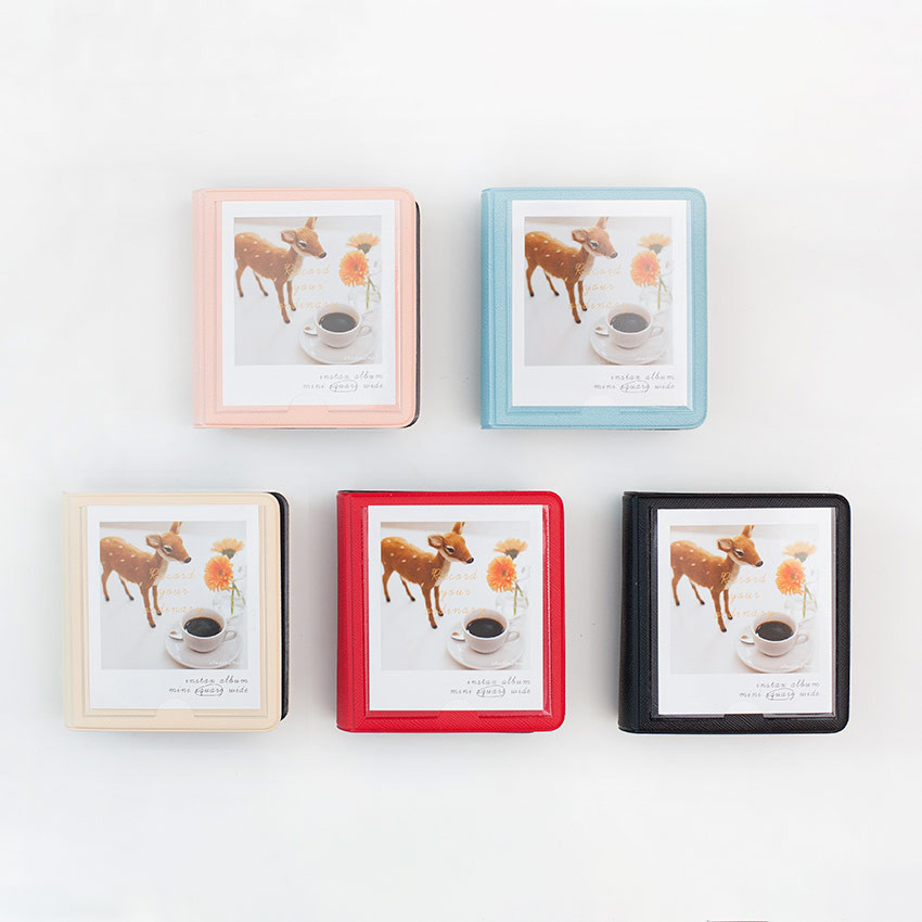 2NUL Pocket Slip in Photo Album for Instax Square