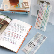 Iconic Blur Sticky Index Long Highlighter Note Set