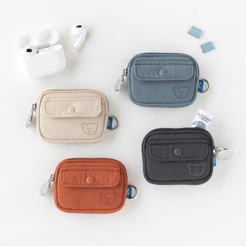 backpack laptop bag AirPods case hand sanitizer holder pencil case makeup bag Amazon.com: XCOSHAY Hand Sanitizer Spray Clear Case for  main image 2