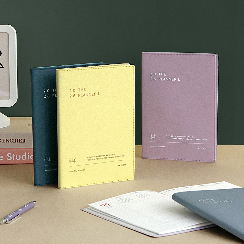 2026 Simple Large Dated Monthly Planner