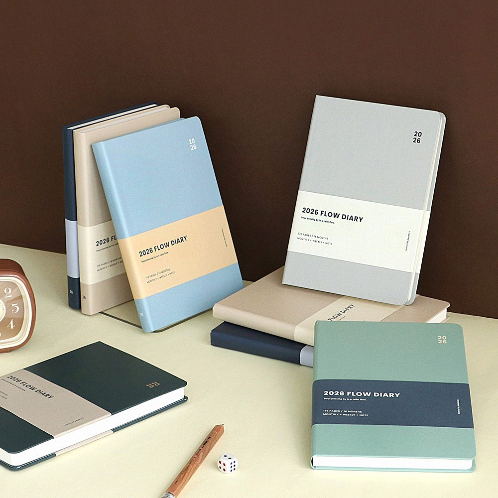 2026 Flow Dated Weekly Diary Planner