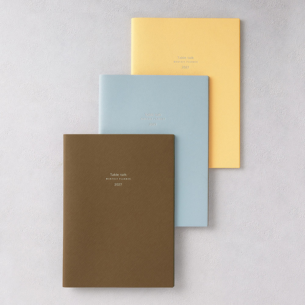 2027 Table Talk B5 Dated Monthly Planner
